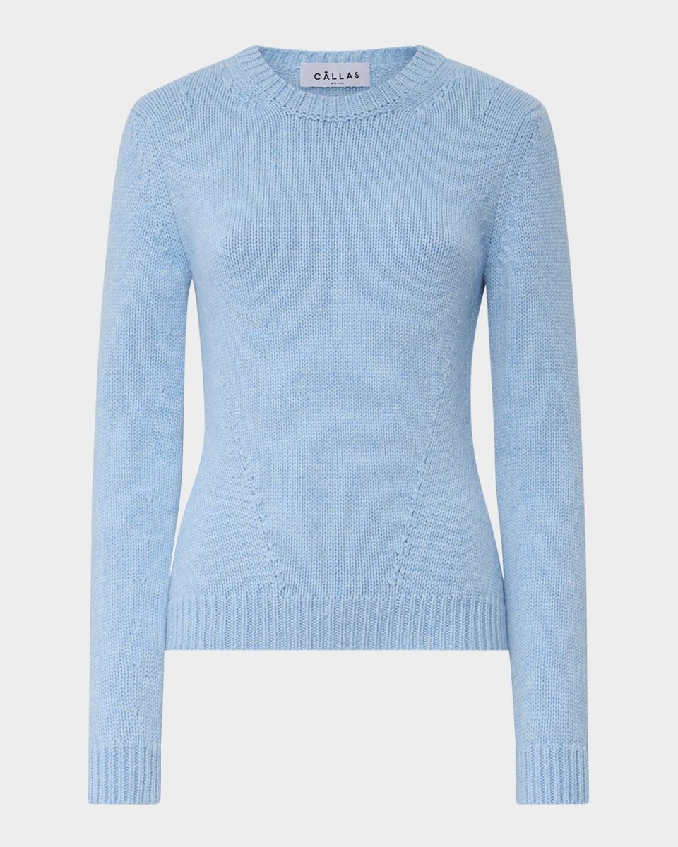 Jeanne Crewneck Cashmere Sweat